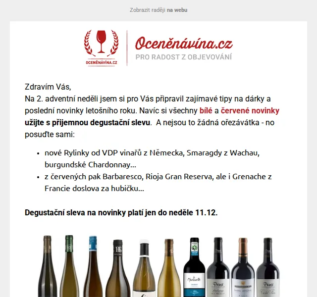 Oceněnávína.cz: Sleva 30 % na Black Shiraz a tipy na dárky – prosinec 2022 | Nuslet.cz
