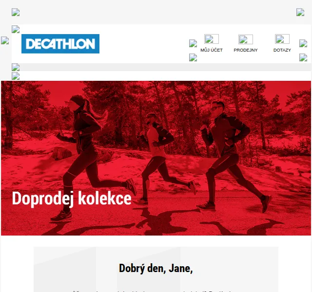 DECATHLON: Doprodej běžeckého vybavení – červen 2026 | Nuslet.cz