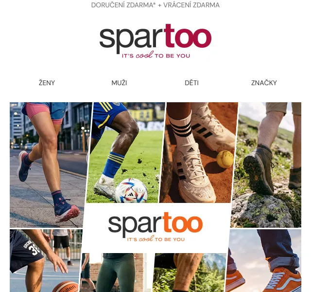 Spartoo.cz: Běžecké, trail a fotbalové boty – říjen 2026