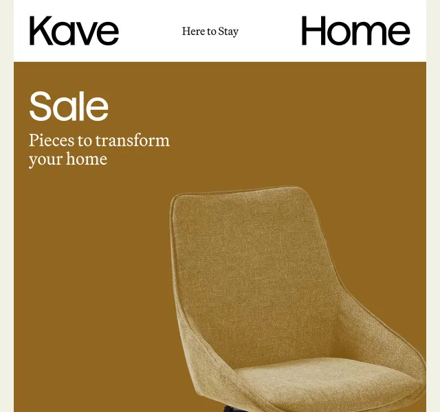 Kave Home Sale: Slevy na nábytek – srpen 2026