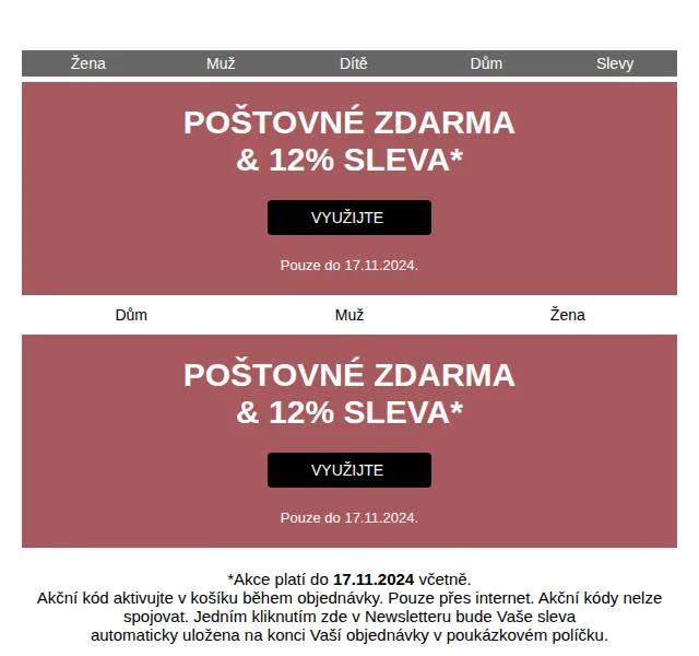 bonprix: poštovné zdarma a 12% sleva – červenec 2026 | Nuslet.cz