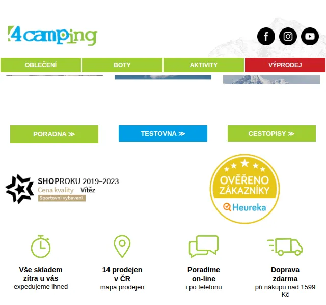 4camping: Výstava stanů a vybavení – červenec 2026 | Nuslet.cz