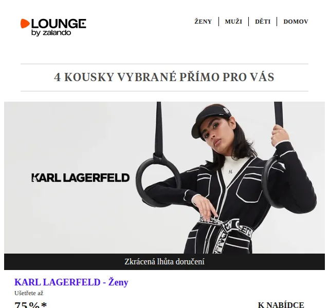 Lounge by Zalando: Karl Lagerfeld, Icebreaker, Geox až 75 % – červen 2026 | Nuslet.cz