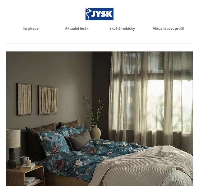 JYSK: Novinky do ložnice v zemitých tónech – červen 2026 | Nuslet.cz