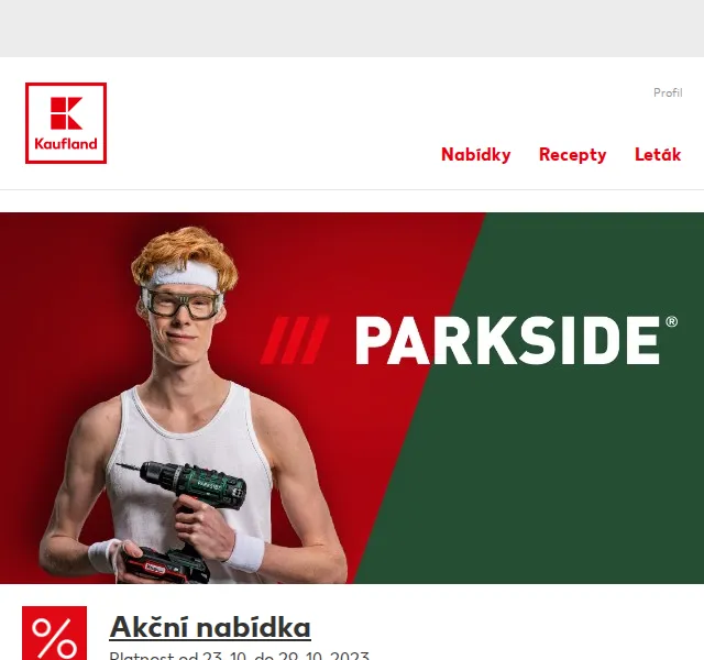 Kaufland: Parkside pracovní kalhoty od 399 Kč – říjen 2023 | Nuslet.cz
