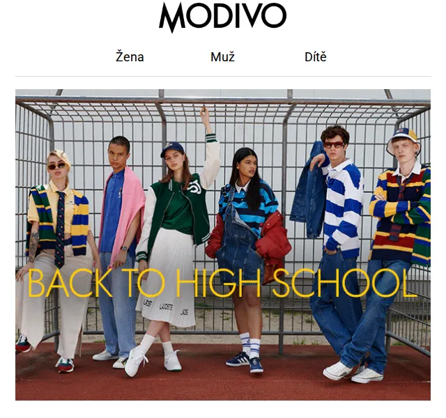 Modivo: Slevy až 50 % na podzimní módu a back to school – červen 2026 | Nuslet.cz