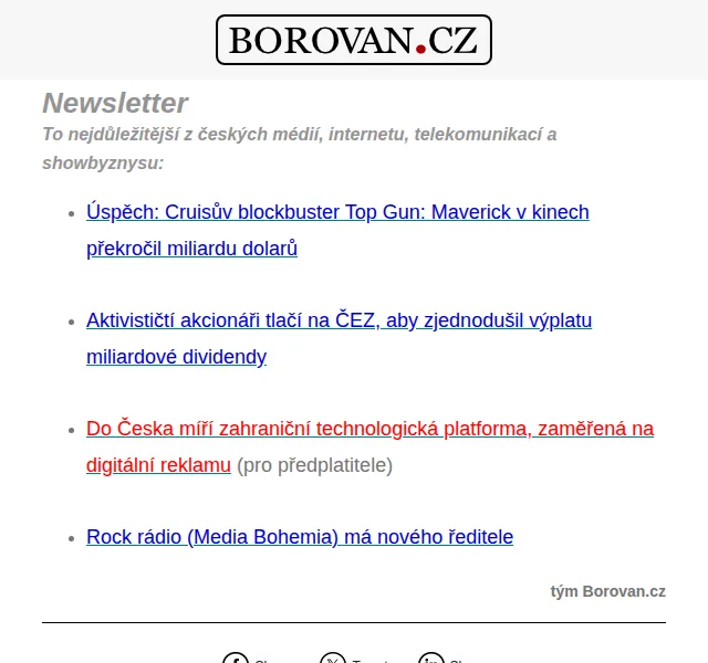 Aleš Borovan: Novinky z ČEZ a Top Gun – červen 2026 | Nuslet.cz