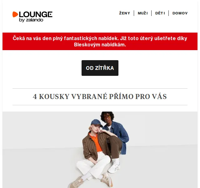 Lounge by Zalando: Bleskové nabídky až 75 % – červenec 2026 | Nuslet.cz