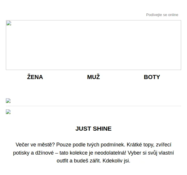 Cropp: -30 % na vybrané produkty – červen 2026 | Nuslet.cz