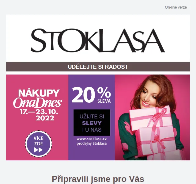 Stoklasa: Potřeby pro šití a tvoření – červen 2026 | Nuslet.cz