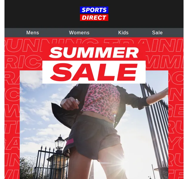 Sportsdirect.com: Letní výprodej až 70% sleva – červen 2026 | Nuslet.cz