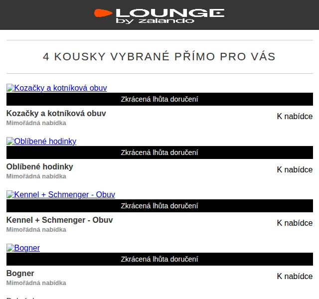 Lounge by Zalando: slevy až 75 % na Kennel + Schmenger, Bogner, ARKET – červen 2026 | Nuslet.cz
