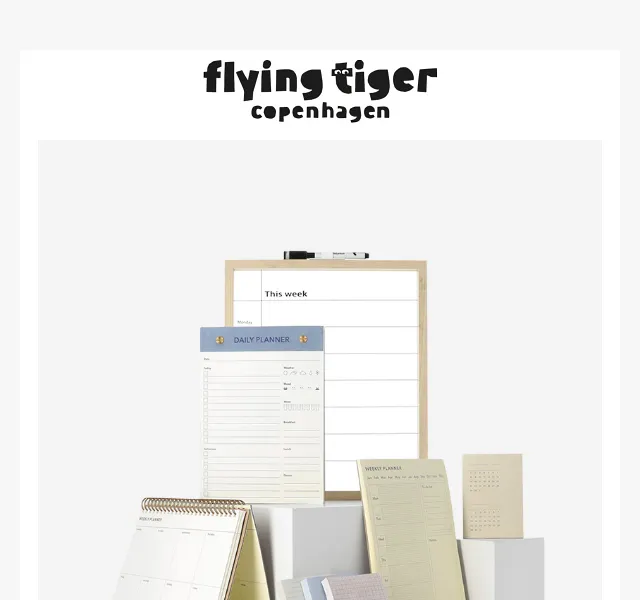 Flying Tiger Copenhagen: školní a kancelářské potřeby – červenec 2026 | Nuslet.cz
