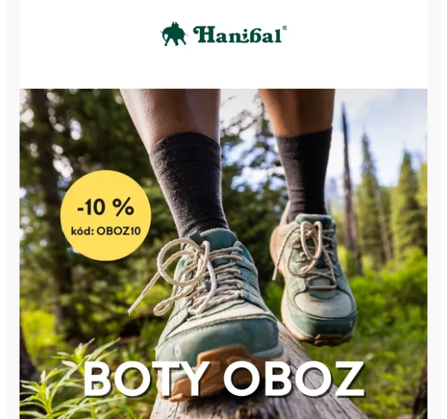 Hanibal: Boty Oboz s 10% slevou – červen 2026 | Nuslet.cz