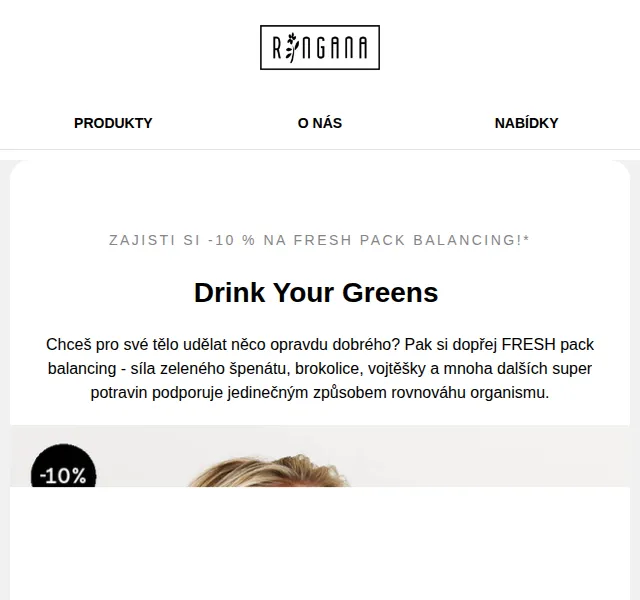 RINGANA: FRESH pack balancing a CAPS cerebro – červenec 2026 | Nuslet.cz
