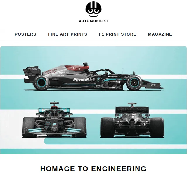 Automobilist: Blueprint Collection plakátů F1 – červen 2026 | Nuslet.cz