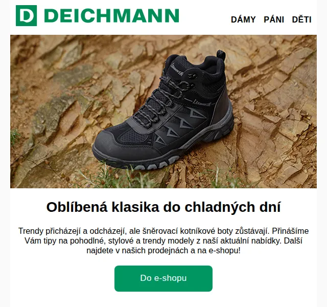 DEICHMANN: šněrovací boty od 1 199 Kč – červenec 2026 | Nuslet.cz