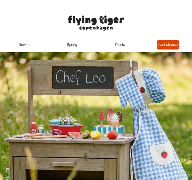 Flying Tiger Copenhagen: Hračky a venkovní hry – květen 2026