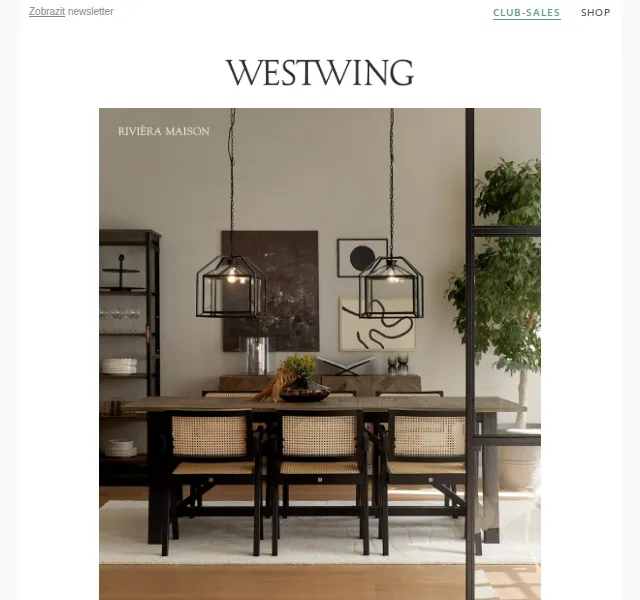 Westwing: Rivièra Maison nová kolekce – červen 2026 | Nuslet.cz
