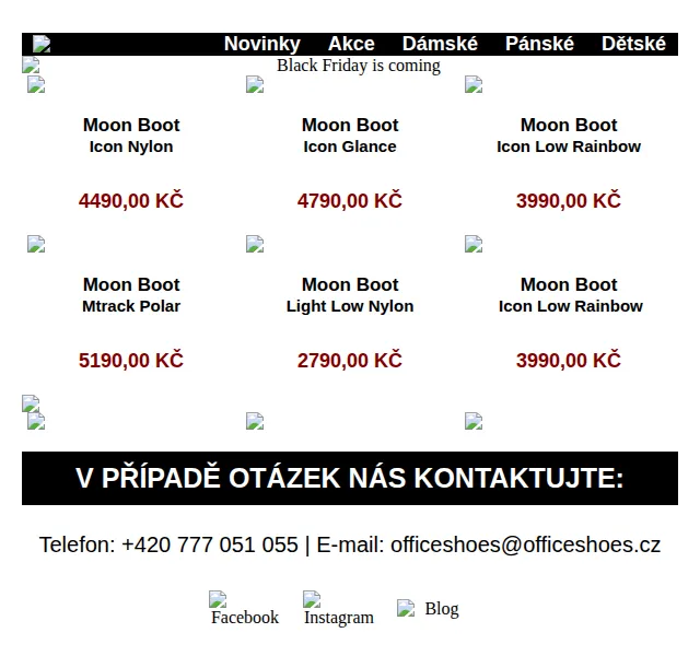 Office Shoes: Moon Boot Icon Nylon od 2 790 Kč – červen 2026 | Nuslet.cz
