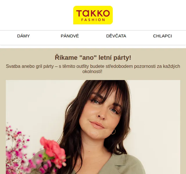Takko Fashion: letní party outfity – červen 2026 | Nuslet.cz