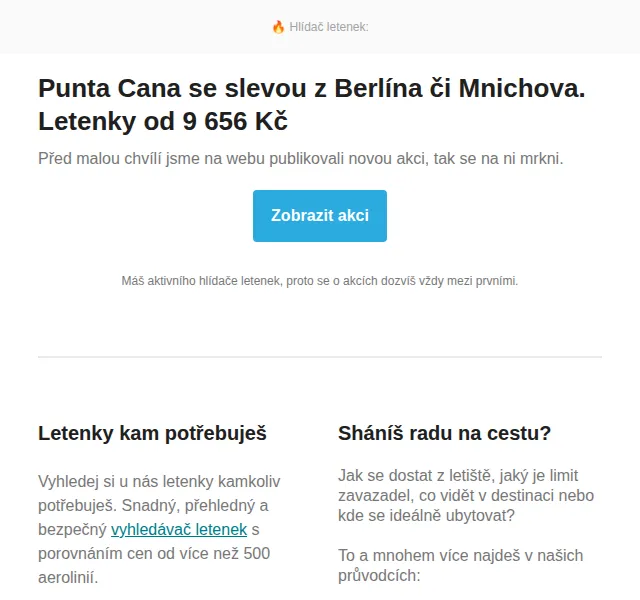 Cestujlevne.com: Punta Cana z Berlína či Mnichova od 9 656 Kč – červen 2026 | Nuslet.cz