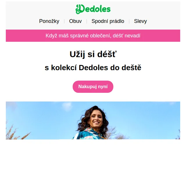 Dedoles.cz: Nová kolekce do deště – pršipláště, gumáky, deštníky – červenec 2026 | Nuslet.cz