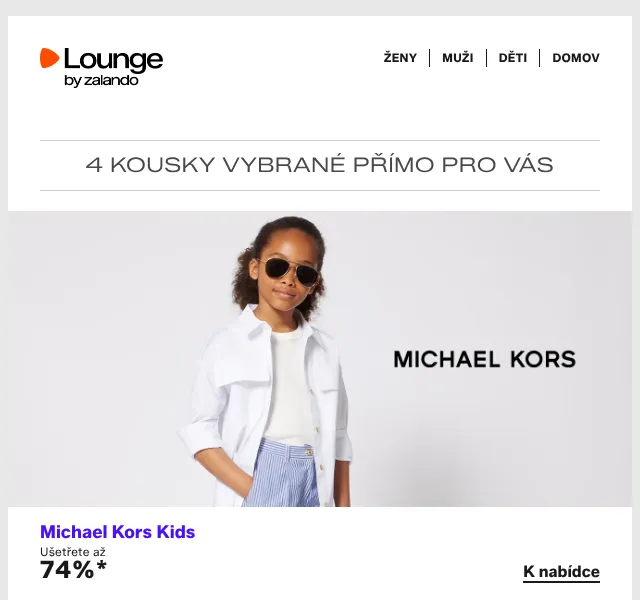 Lounge by Zalando: sleva až 85 % na Michael Kors, ECCO – červen 2026