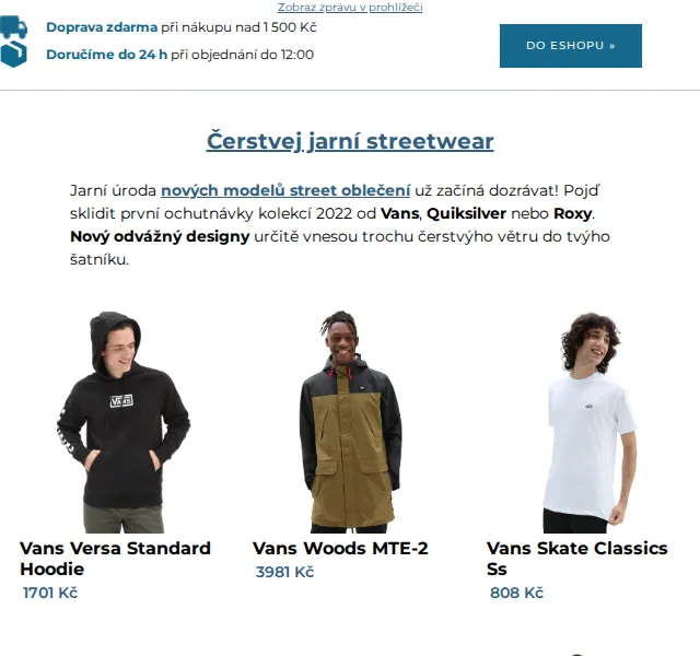 SNOWBOARD ZEZULA: Nový streetwear Vans, Smith Holt 2 – červen 2026 | Nuslet.cz