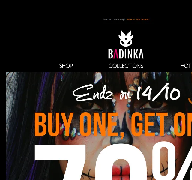 BADINKA: Kostýmy BOGO 1+70% – červen 2026 | Nuslet.cz