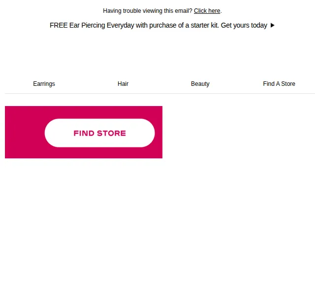 Claire's: Super Sparkle Sale – červenec 2026 | Nuslet.cz