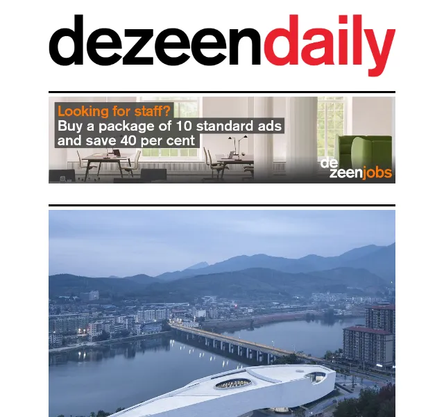 Dezeen Daily: Nová kolekce designových domů a muzeí – červen 2026 | Nuslet.cz