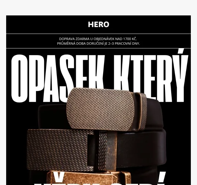 HERO: Opasky s mikro-nastavením – duben 2026 | Nuslet.cz