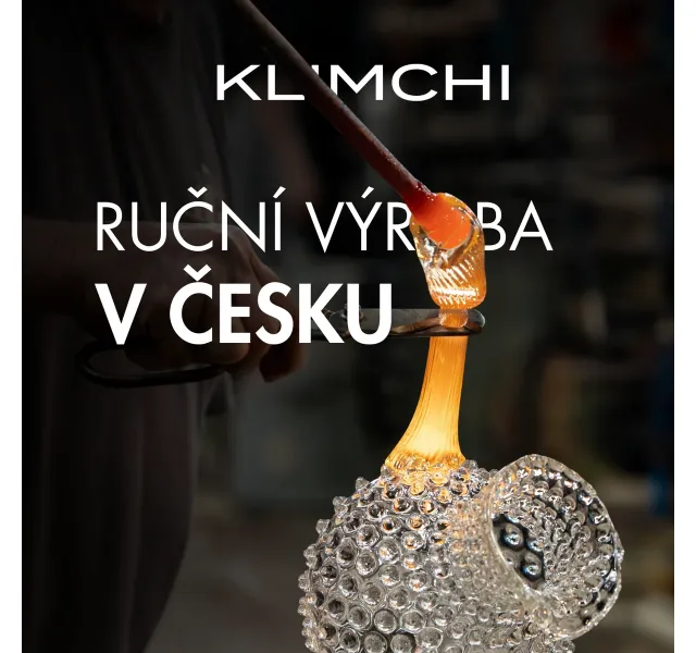 KLIMCHI: Rucne foukane sklo z Ceska – zari 2026