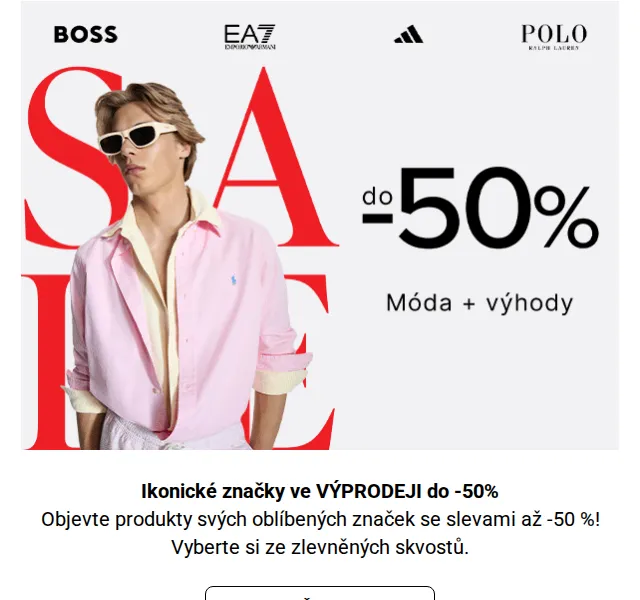 Modivo: Ikonické značky ve výprodeji do -50% – červenec 2026 | Nuslet.cz