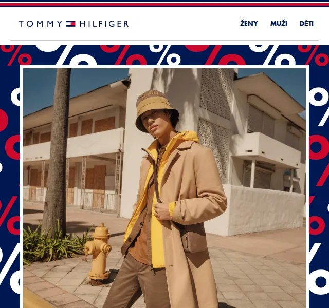 Tommy Hilfiger: VIP sleva 30 % – červen 2026 | Nuslet.cz