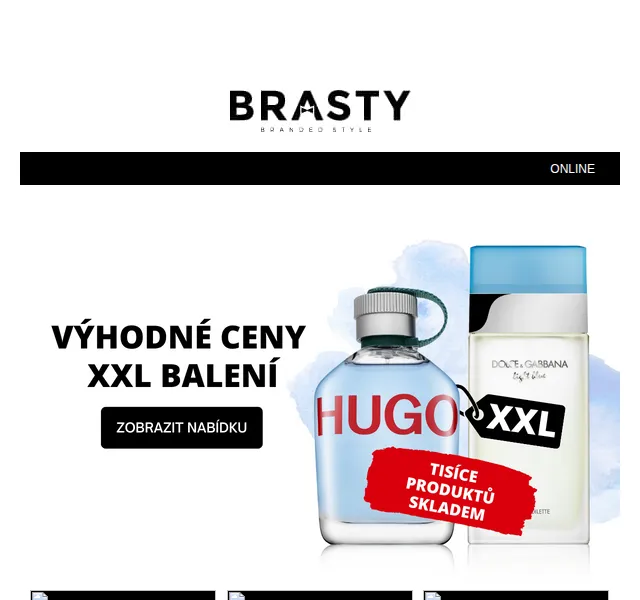 Brasty: vůně a kosmetika v XXL balení – červen 2026 | Nuslet.cz