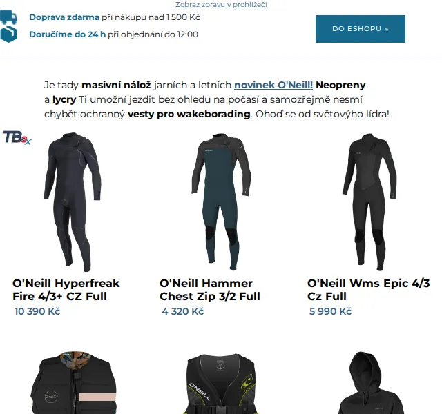 SNOWBOARD ZEZULA: O'Neill a Ronix novinky – červen 2026 | Nuslet.cz