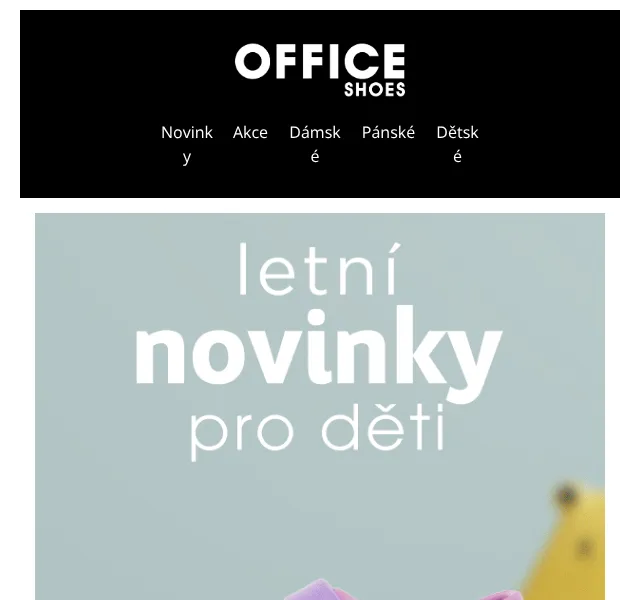 Office Shoes: Dětské letní novinky – červen 2026 | Nuslet