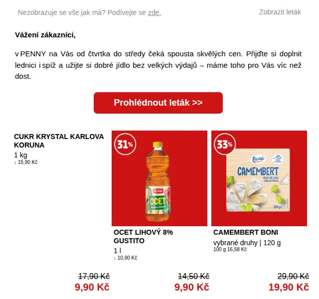 Penny: Levné nákupy a slevy – červenec 2026 | Nuslet.cz