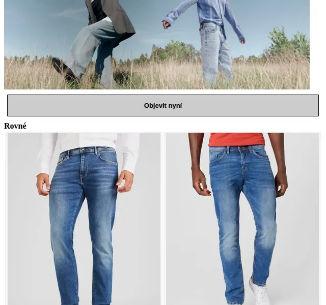 ABOUT YOU: Džíny Pepe Jeans, Levi's aj. – červenec 2026 | Nuslet.cz