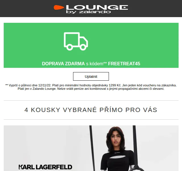 Lounge by Zalando: Karl Lagerfeld a Bogner až 80 % – červen 2026 | Nuslet.cz