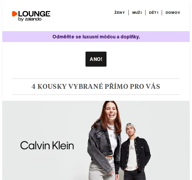 Lounge by Zalando: Calvin Klein, Nike, Copenhagen – slevy až 78 % – červen 2026 | Nuslet.cz