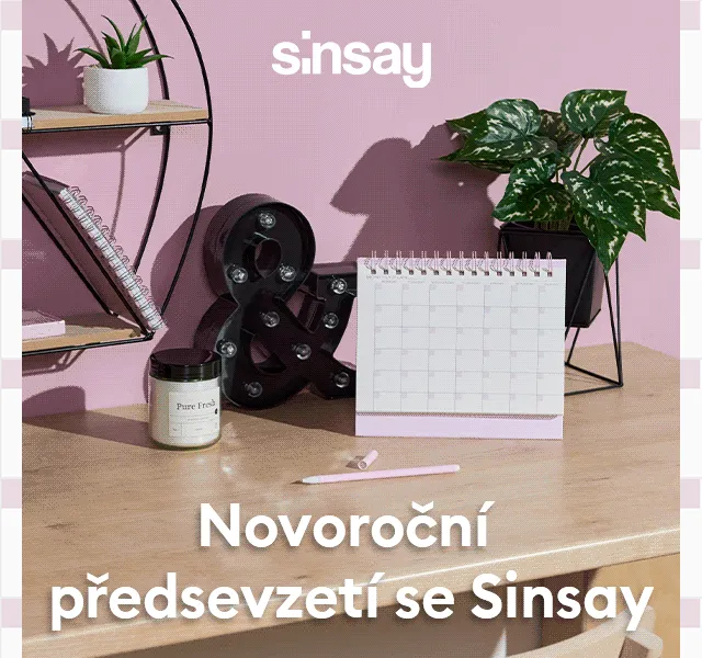 Sinsay: Novoroční inspirace a seznam předsevzetí – červenec 2026 | Nuslet.cz