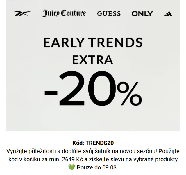 Modivo: sleva -20 % na módu a obuv – červenec 2026 | Nuslet.cz