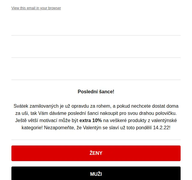 Fade: Extra 10% na valentýnské produkty – únor 2022 | Nuslet.cz