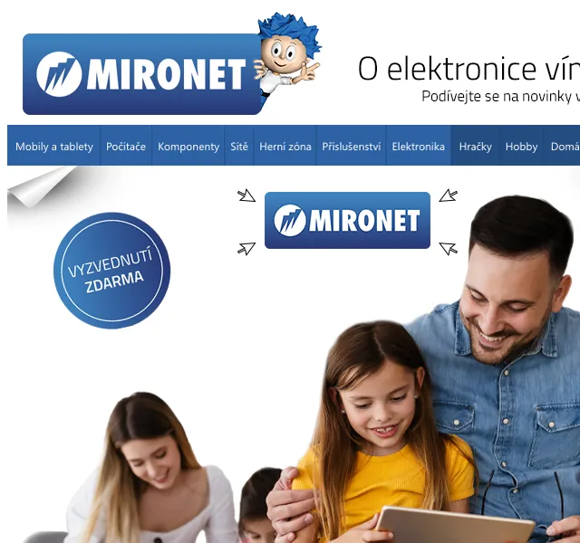 Mironet: Tablety pro školáky – červen 2026 | Nuslet.cz