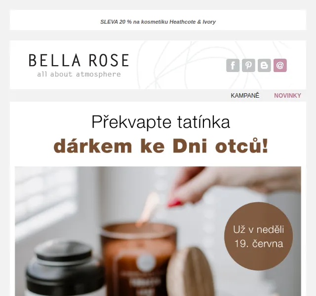 Bella Rose: Dárky ke Dni otců – červen 2026 | Nuslet.cz