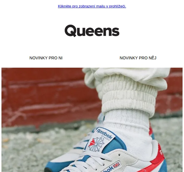 Queens: Reebok, Nike + Vans – Kolekce na podzim 2026 | Nuslet.cz