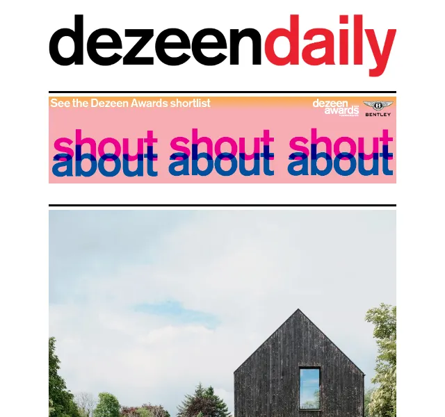 Dezeen Daily: Architektura a design – červenec 2026 | Nuslet.cz